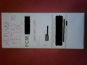 Envelope from IsraelSims