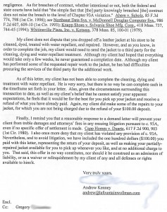 Lawyer Letter Page 2